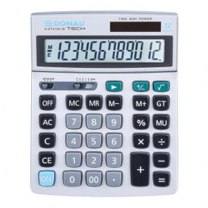Kalkulator Donau Tech K-DT4129 srebrn