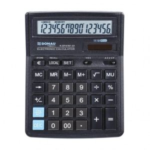 Kalkulator Donau Tech K-DT4161 črn