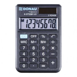 Kalkulator Donau Tech K-DT2081 črn