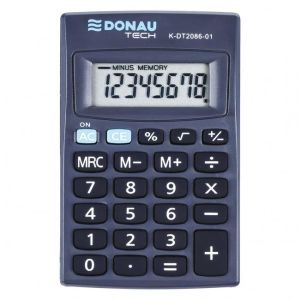 Kalkulator Donau Tech K-DT2086 črn
