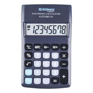 Kalkulator Donau Tech K-DT2087 črn