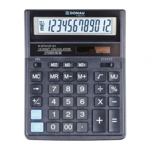 Kalkulator Donau Tech K-DT4127 črn