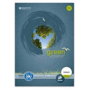 Beležnica Format Werk Ursus Green A4 50 črtastih listov