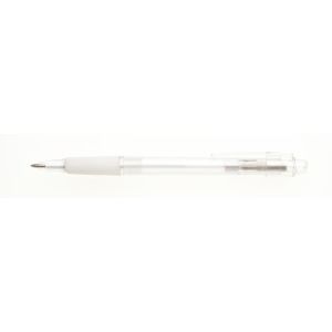 Kemični svinčnik plastični PROSTO bele barve