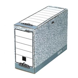 Škatla arhivska Fellowes BANKERS BOX 105mm sivo/bela