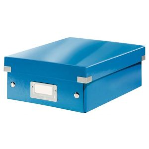 Mala organizacijska škatlica Click &amp; Store modra