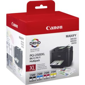 Kartuša Canon PGI-2500 XL, CMYK, štiri pakete, multipack, original