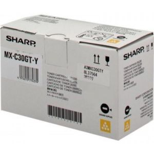 Toner Sharp MX-C30GTY, rumena (yellow), originalni