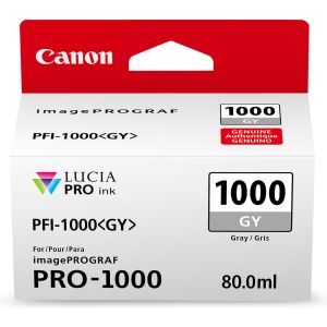 Kartuša Canon PFI-1000GY, siva (gray), original