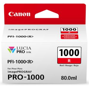 Kartuša Canon PFI-1000R, rdeča (red), original