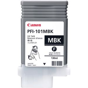Kartuša Canon PFI-101MBK, mat črna (matte black), original