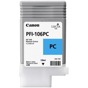 Kartuša Canon PFI-106PC, foto cian (photo cyan), original