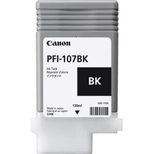 Kartuša Canon PFI-107BK, črna (black), original
