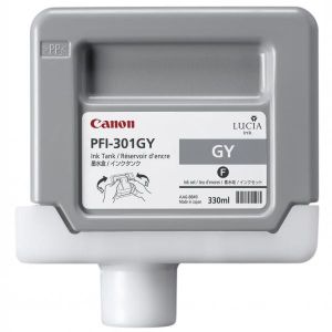 Kartuša Canon PFI-301GY, siva (gray), original
