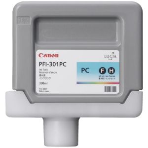 Kartuša Canon PFI-301PC, foto cian (photo cyan), original