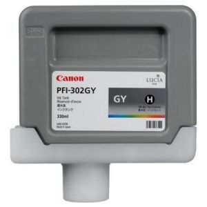 Kartuša Canon PFI-302GY, siva (gray), original