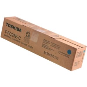 Toner Toshiba T-FC25E-C, cian (cyan), originalni