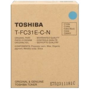 Toner Toshiba T-FC31E-C-N, cian (cyan), originalni