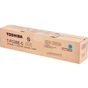 Toner Toshiba T-FC35E-C, cian (cyan), originalni