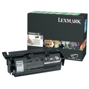 Toner Lexmark T650A11E (T650, T652, T654), črna (black), originalni