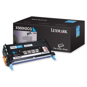 Toner Lexmark X560H2CG (X560), cian (cyan), originalni