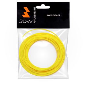 3DW - ABS filament 1,75 mm rumena, 10 m, tisk 220-250 °C D11602