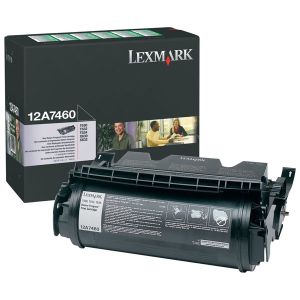 Toner Lexmark 12A7460 (T630, X630), črna (black), originalni