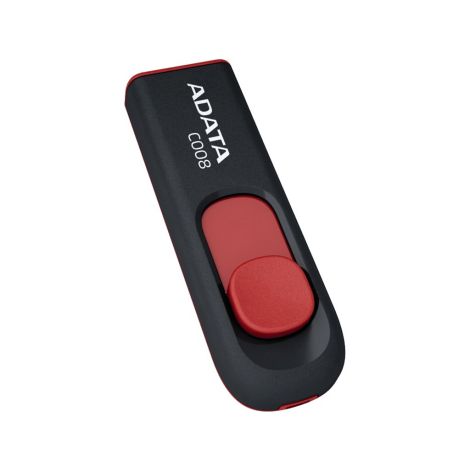 32GB USB ADATA C008 črno/rdeča (tisk) AC008-32G-RKD