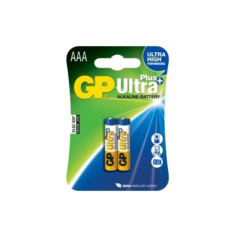GP Ultra Plus 2x AAA 1017112000