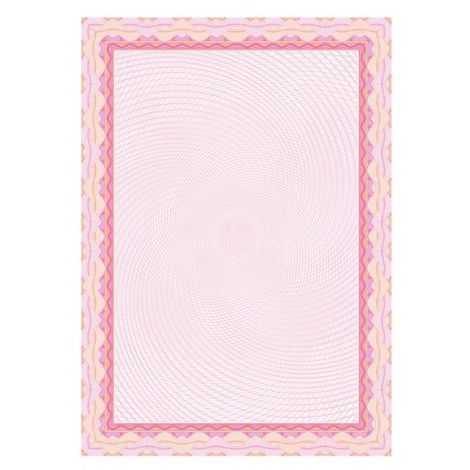 Certifikacijski papir APLI A4 bledo roza, 115 g, 25 listov