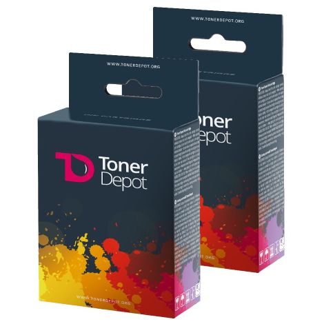 Kartuša Epson T019, dvojni paket, TonerDepot, črna (black), premium