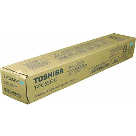 Toner Toshiba T-FC65E-C, cian (cyan), originalni