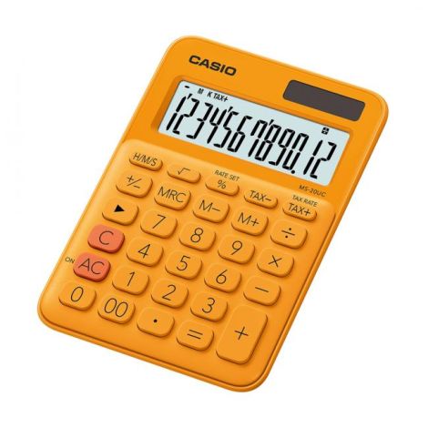 CASIO MS-20UC oranžni kalkulator