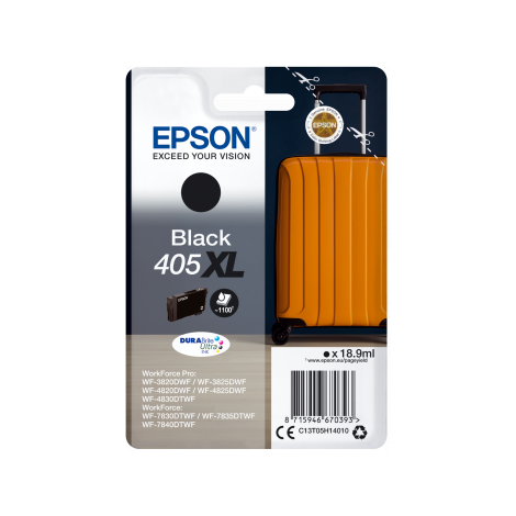 Kartuša Epson 405XL, T05H1, C13T05H14010, črna (black), original