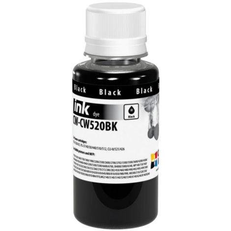 Atrament pre kazetu Canon PGI-520PGBK, dye, črna (black)