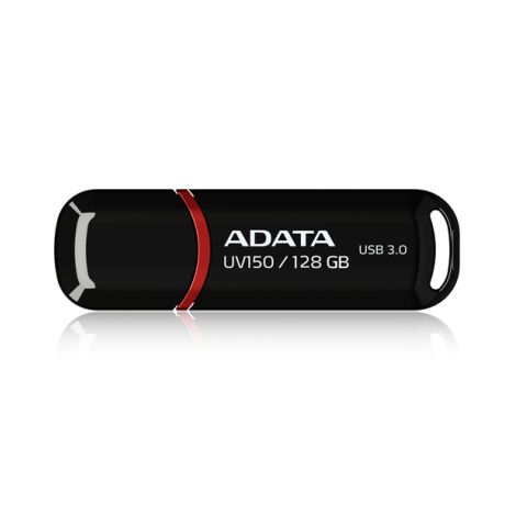 ADATA UV150/128GB/40MBps/USB 3.0/USB-A/črna AUV150-128G-RBK
