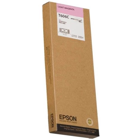 Kartuša Epson T606C, svetlo magenta (light magenta), original
