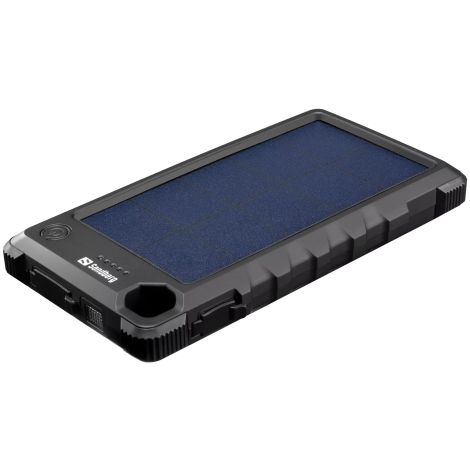 Sandberg Outdoor Solar Powerbank 10000 mAh, solarni polnilnik, črn 420-53