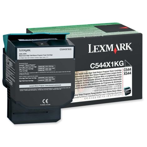 Toner Lexmark C544X1KG (C544, X544, X546), črna (black), originalni