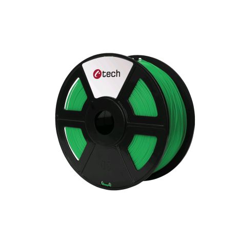 ABS GREEN zelena C-TECH, 1,75 mm, 1 kg 3DF-ABS1.75-G