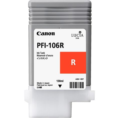 Kartuša Canon PFI-106R, rdeča (red), original