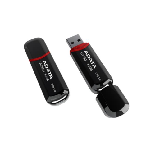 ADATA UV150/32GB/90MBps/USB 3.0/USB-A/črna AUV150-32G-RBK