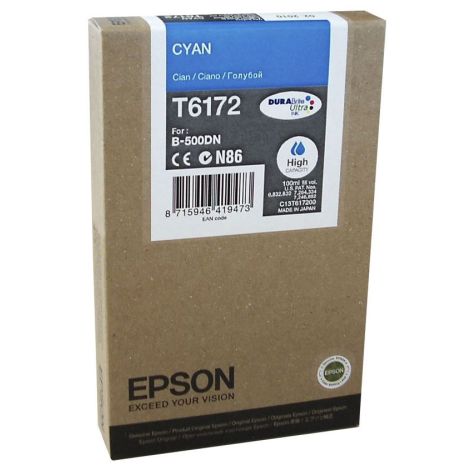 Kartuša Epson T6172, cian (cyan), original