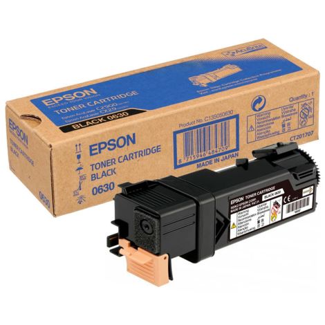 Toner Epson C13S050630 (C2900), črna (black), originalni