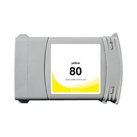 Kartuša HP 80 XL (C4848A), rumena (yellow), alternativni