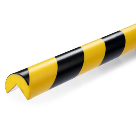 Kotni zaščitni profil C25R, rumeno-črn