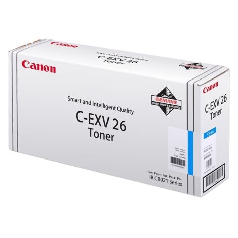 Toner Canon C-EXV26C, cian (cyan), originalni