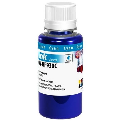 Atrament pre kazetu HP 951 XL C (CN046AE), pigment, cian (cyan)