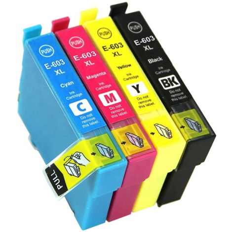 Kartuša Epson 603 XL, C13T03A64010, CMYK, štiri pakete, multipack, alternativni