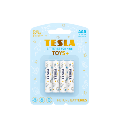 TESLA - baterije AAA TOYS BOY, 4 kom, LR03 11030420